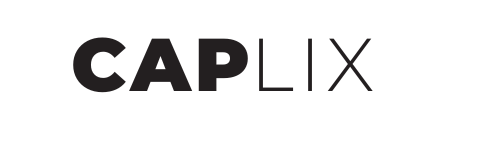 Tekst logo caplix